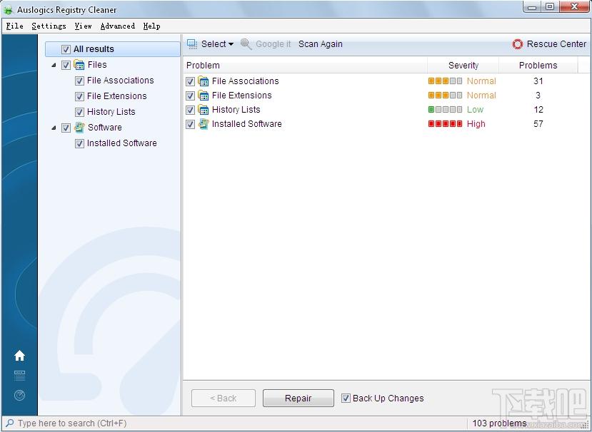 Auslogics Registry Cleaner,注册表清理