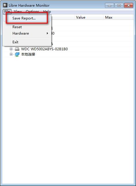 LibreHardwareMonitor,硬件监测.