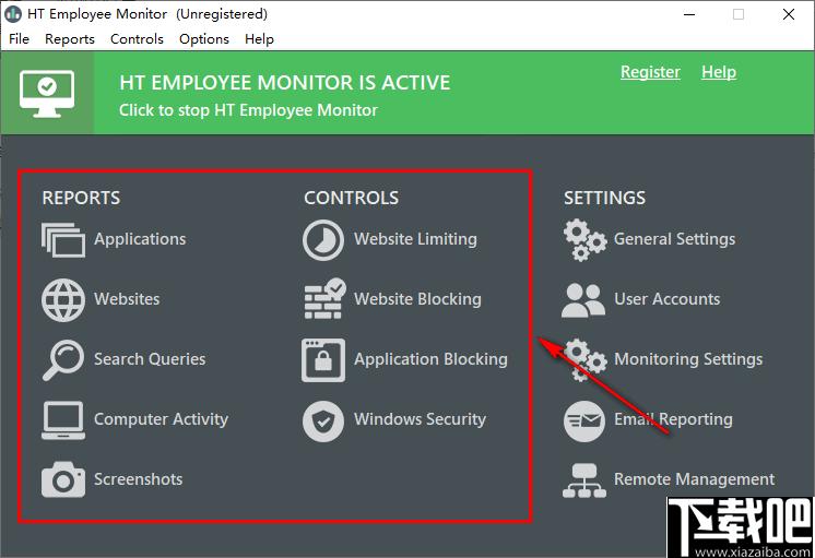 HT Employee Monitor下载.监控软件,电脑监控