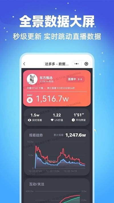 达多多抖音数据软件下载,达多多,数据分析app,抖音数据app